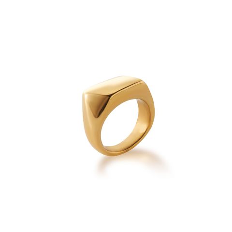 幾何份量感金屬戒指 Dive in Ring