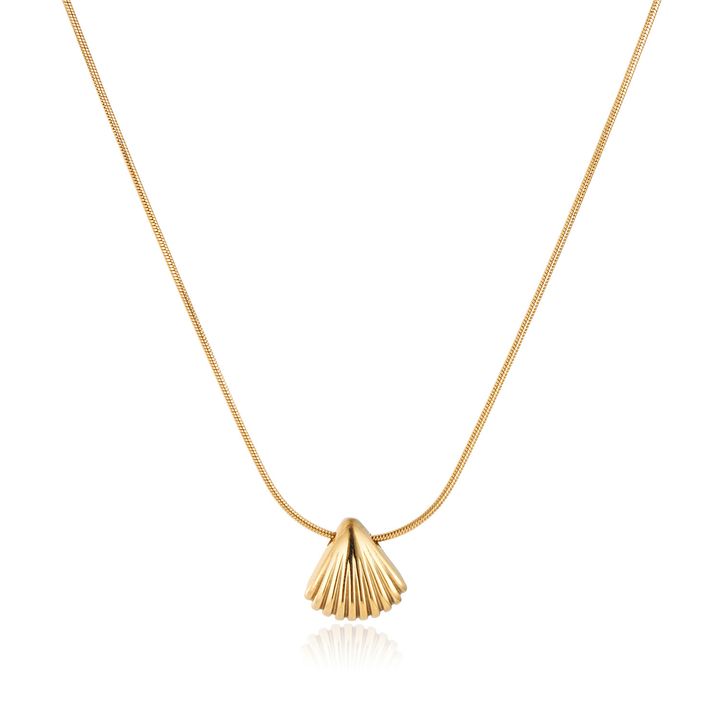 海岸夕陽貝殼項鍊 兩色 Coast Necklace