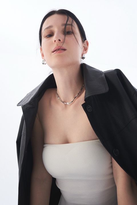 熔岩耳環 Melt Me Earrings (White Gold Color)