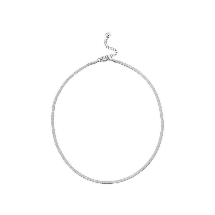 白金色 經典蛇骨鍊 Just Can't Get Enough Necklace