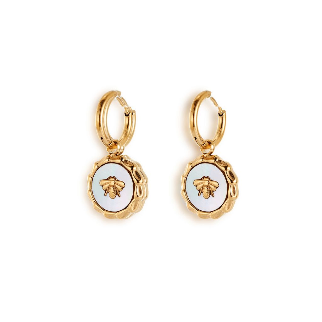 小蜜蜂暈彩耳環 Honey Bee Earrings