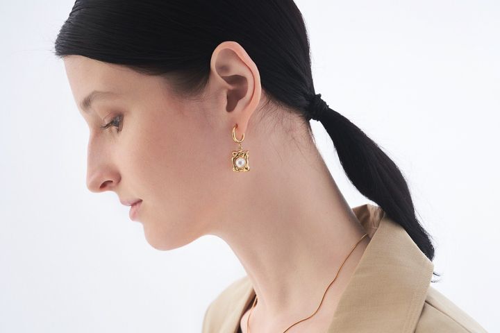 裝飾派珍珠耳環 My Art Gallery Earrings