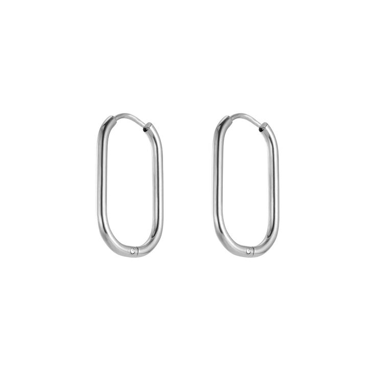 簡單又不簡單的金屬耳環 兩色 Less is More Hoop Earrings