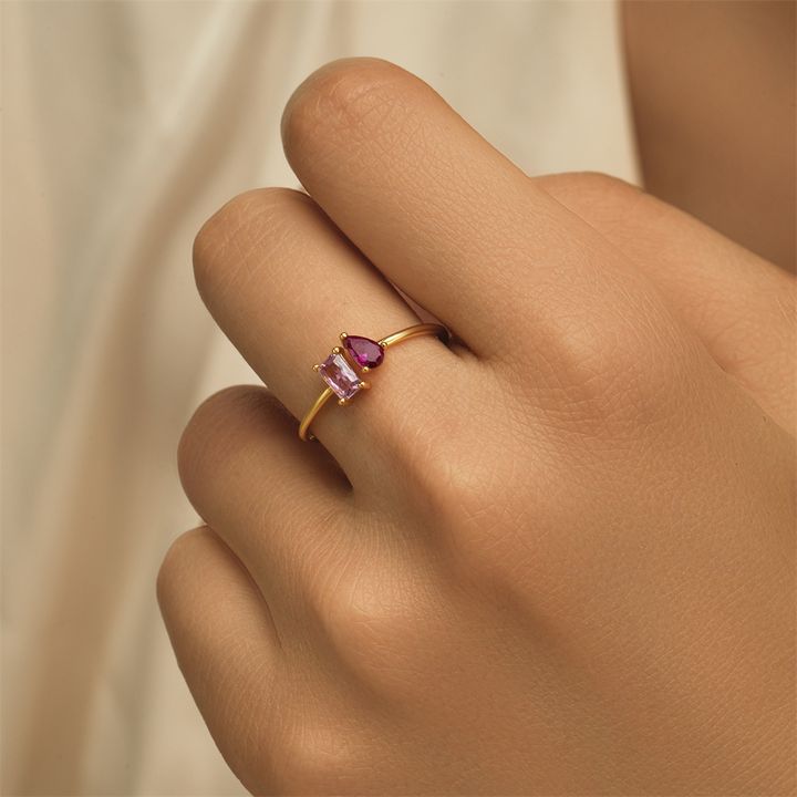 Tipsy Love Ring