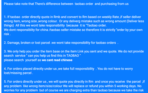 taobao orders terms