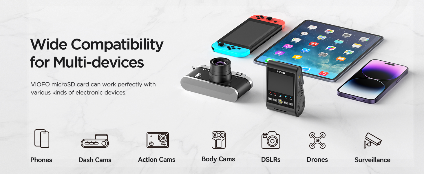 VIOFO 64GB microSD card 1
