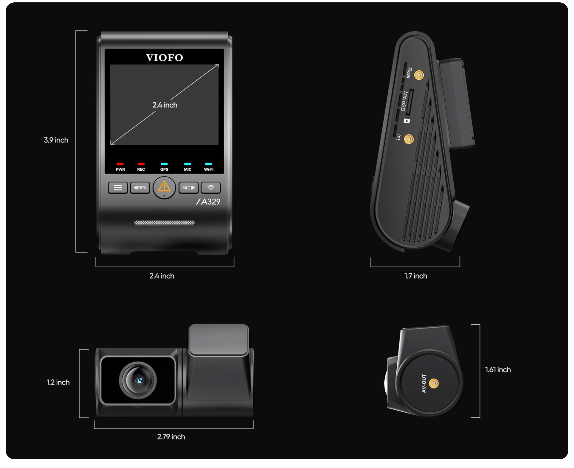 VIOFO A329 4K dashcam-21