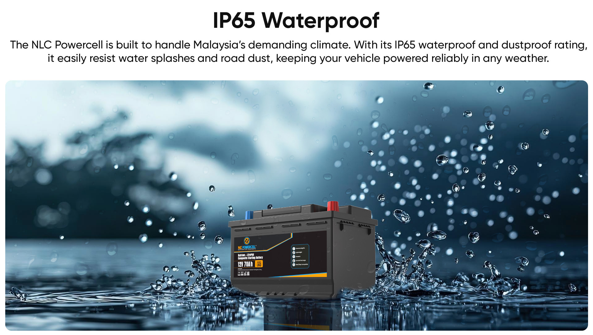 features battery LN3-9