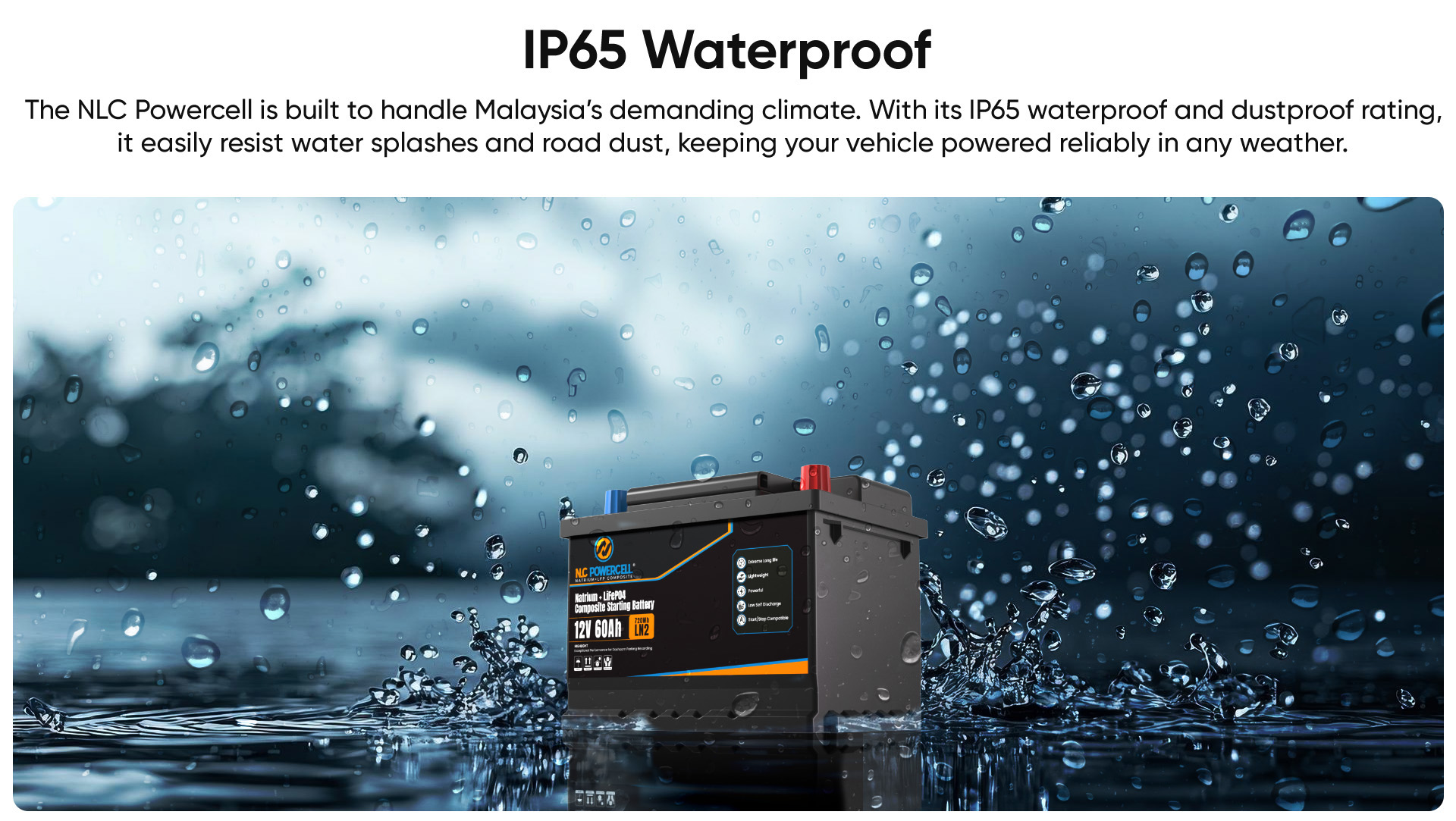 features battery LN2-9