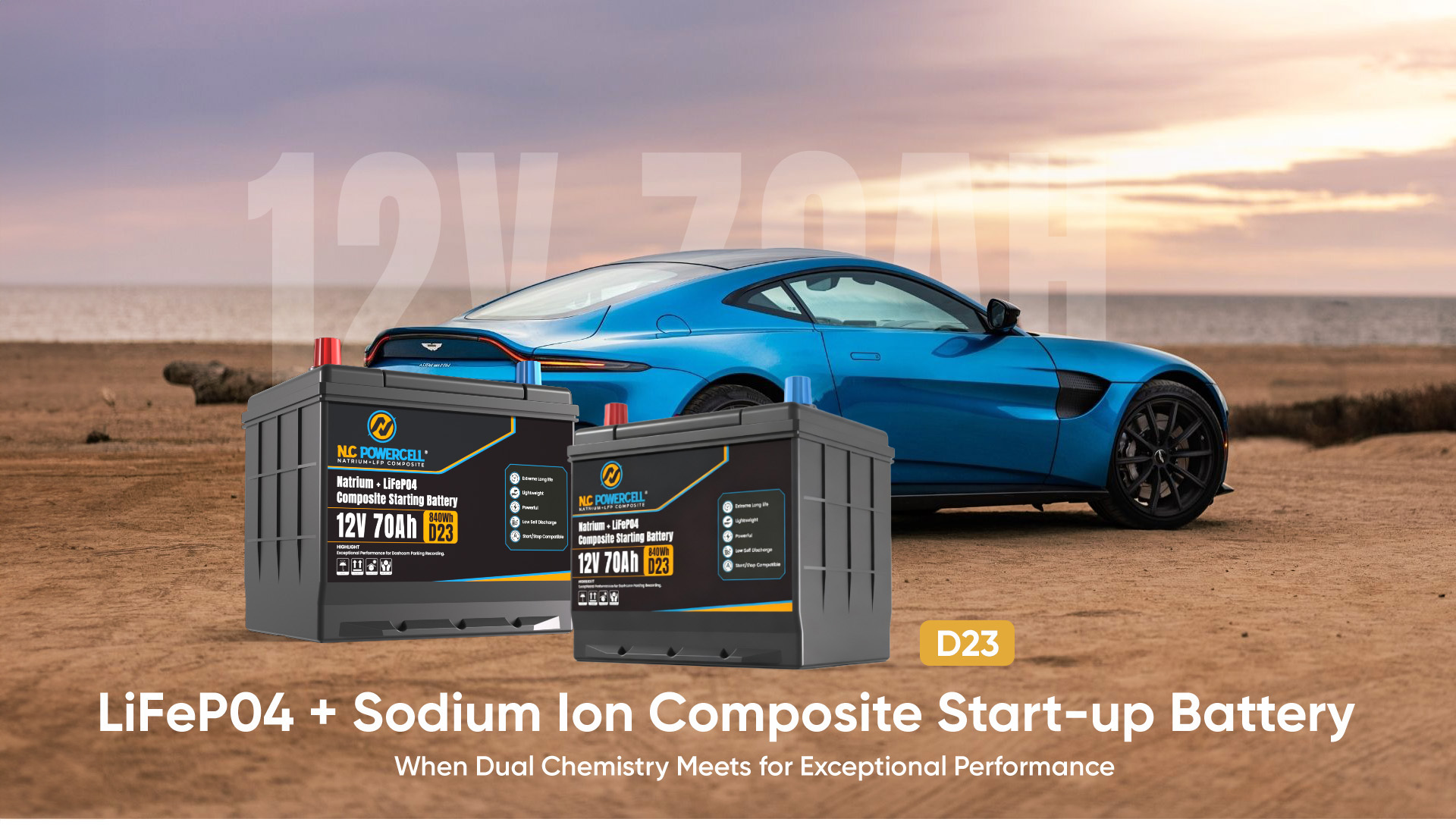 features battery D23-2