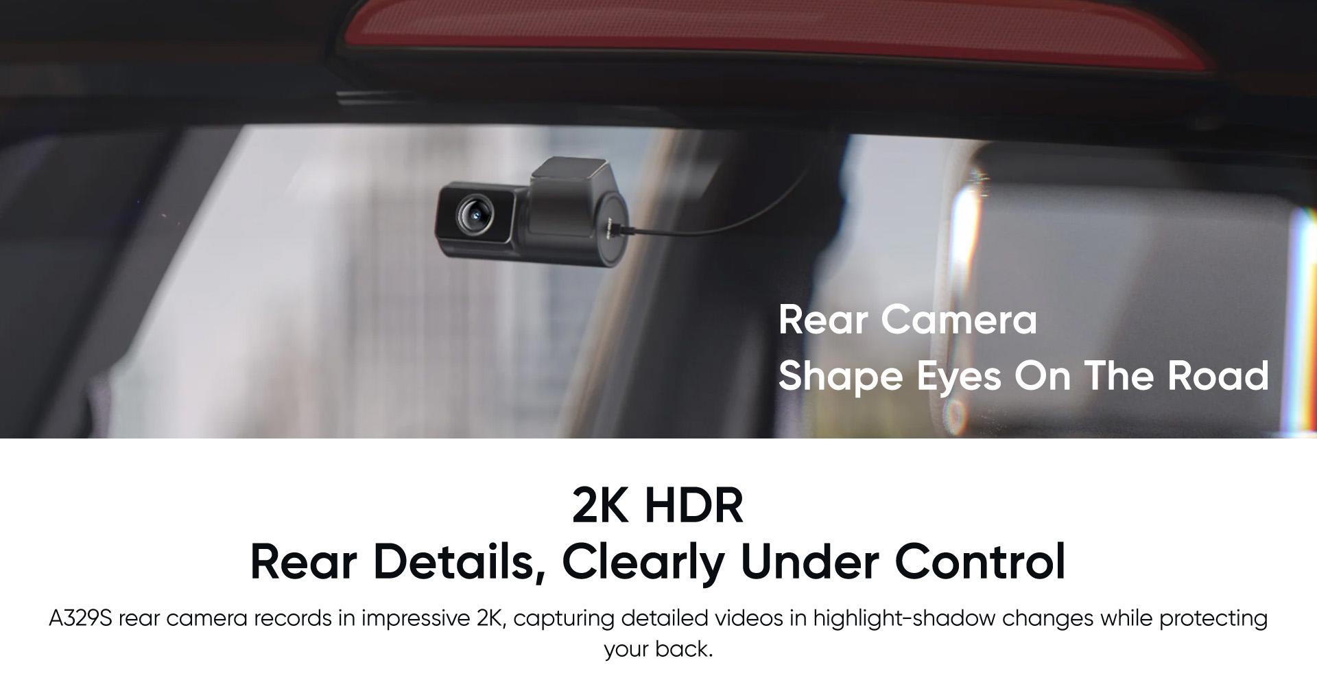 viofo 4K A329S dashcam 3CH-6