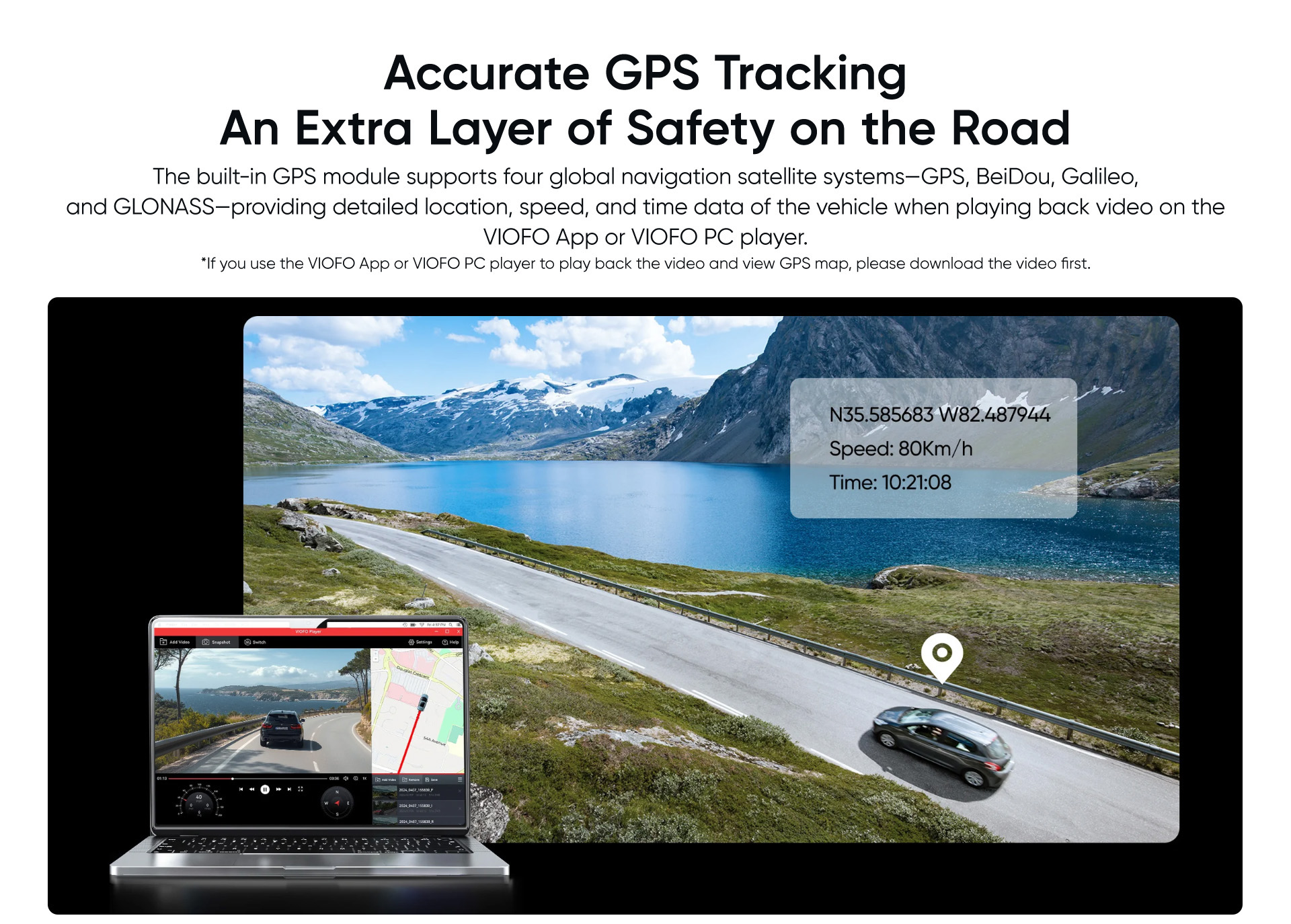 viofo 4K A329S dashcam 3CH-11