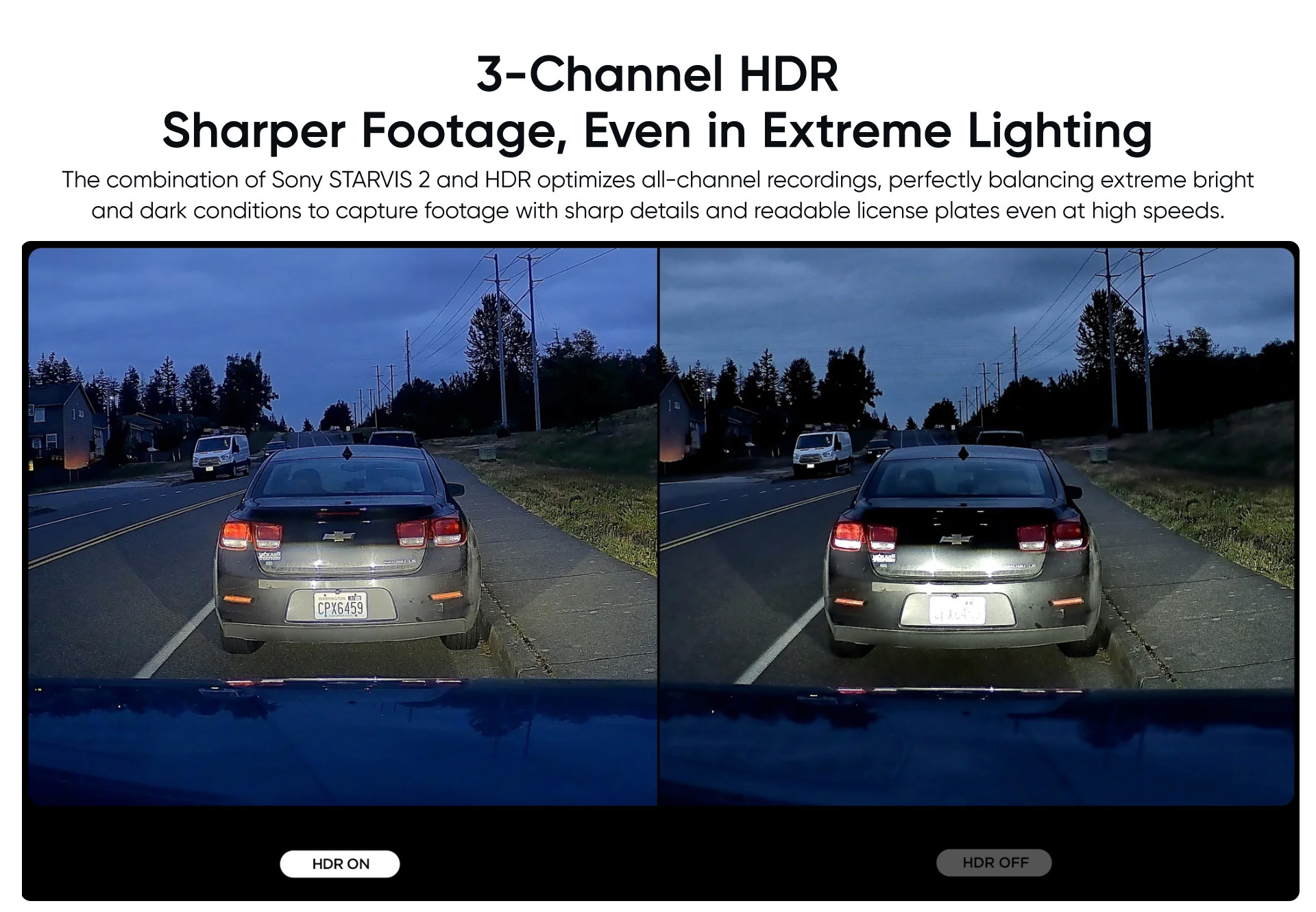 viofo 4K A229 ultra dashcam 3CH-5