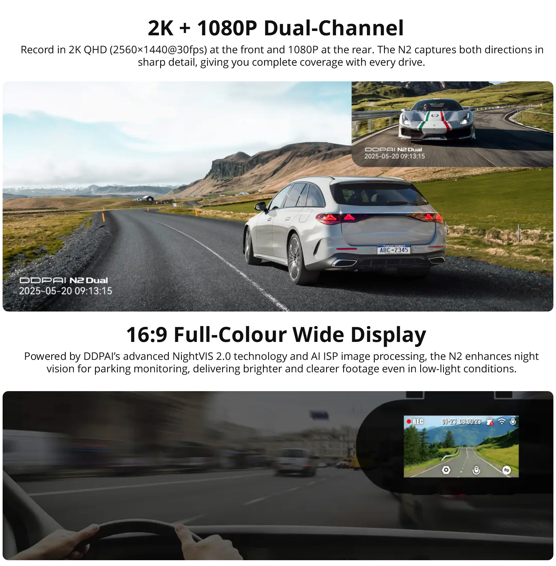 n2 dual ddpai dashcam -3