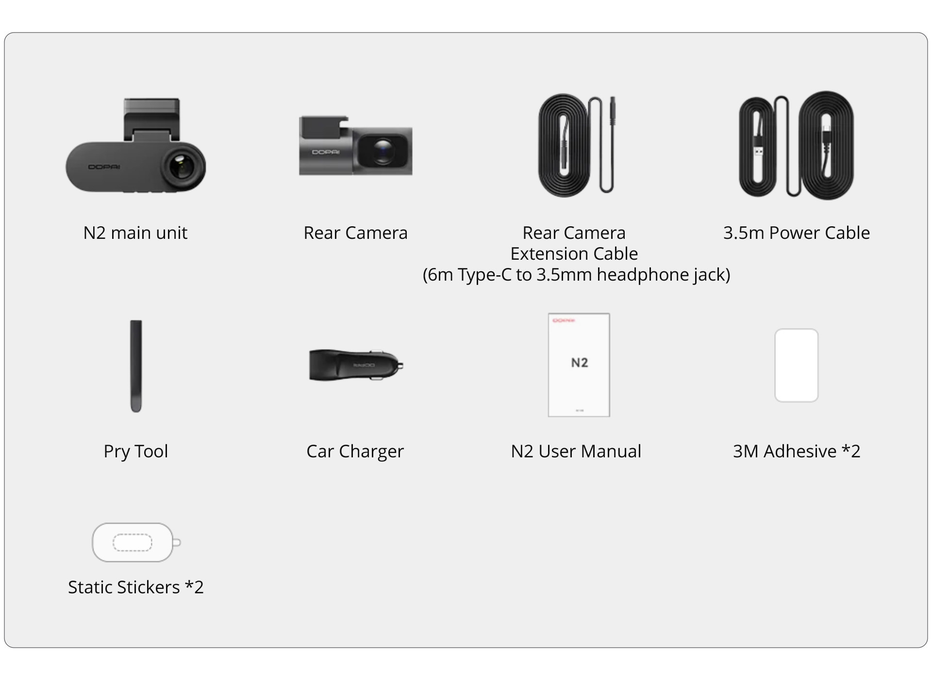 n2 dual ddpai dashcam -9