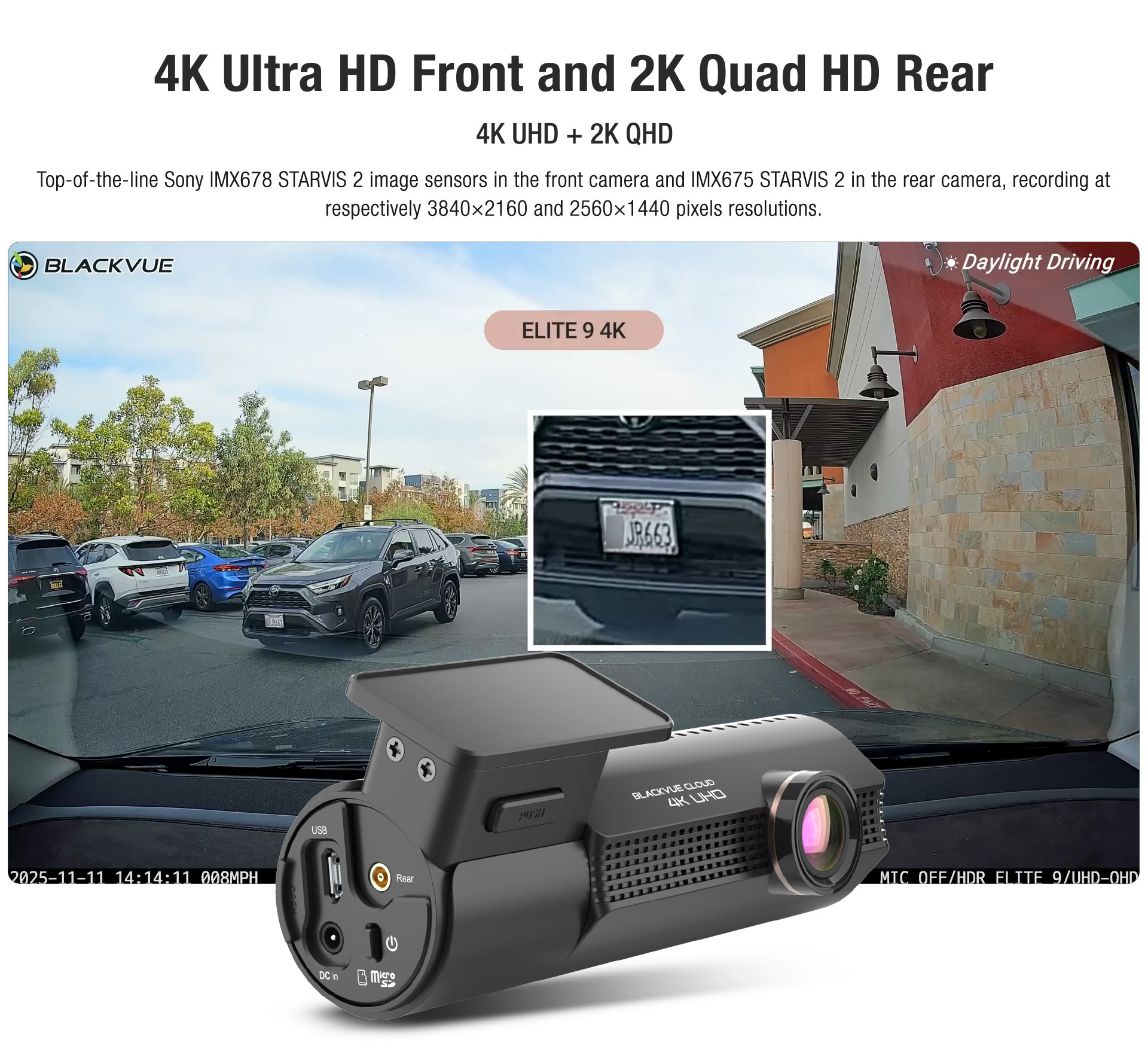 Blackvue ELITE 9 4k dashcam-3