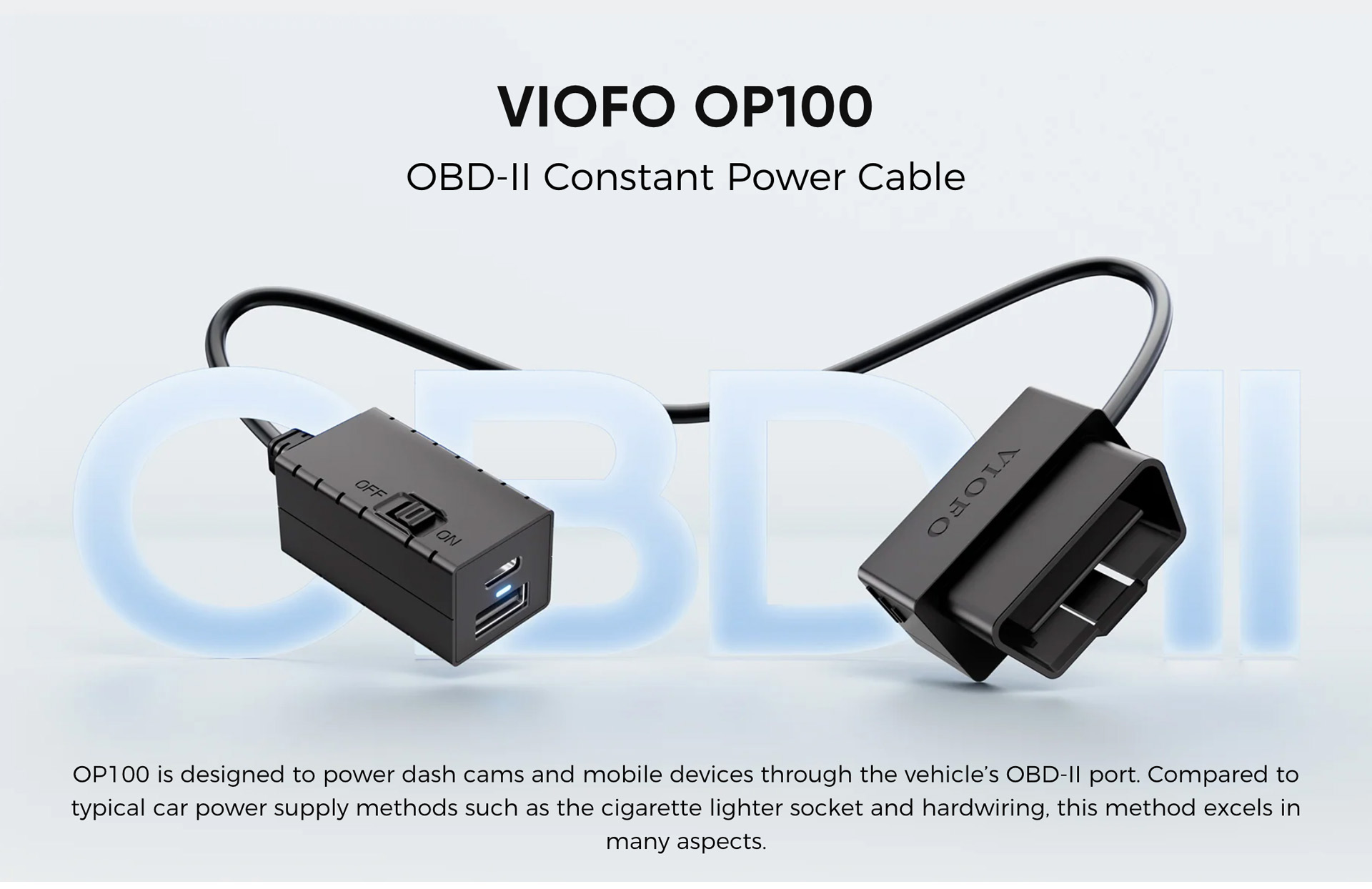 viofo Power cable op100-1
