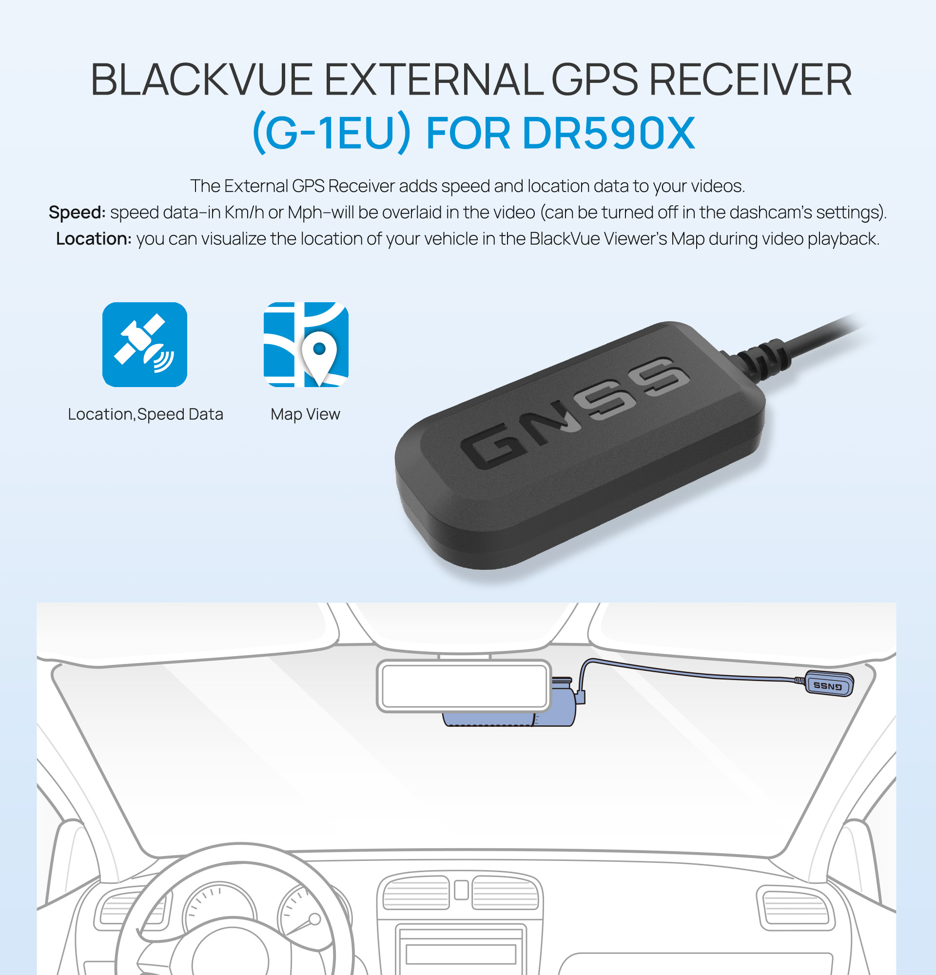 Blackvue External GPS