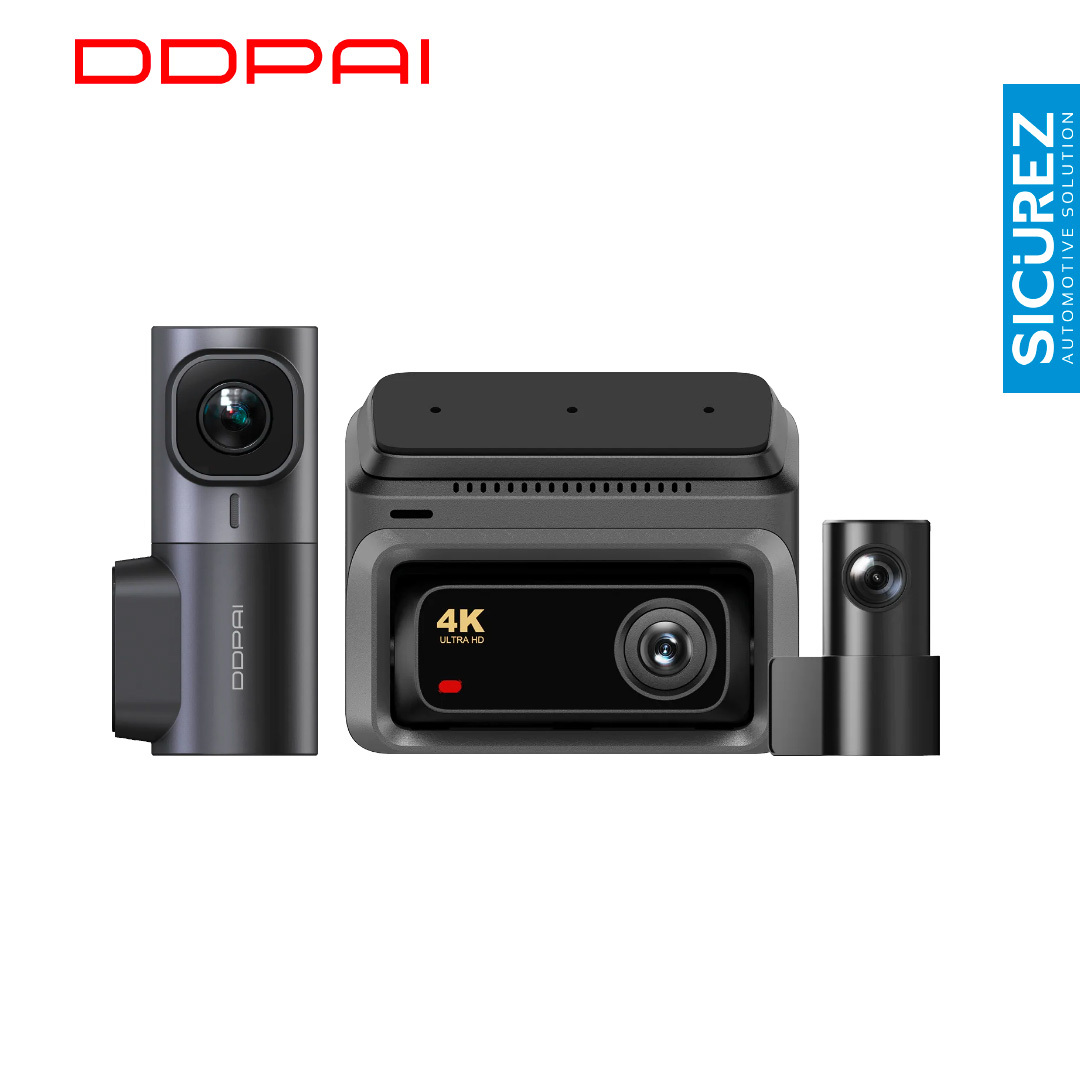 ddapi z60 4K dash cam 3 Channel