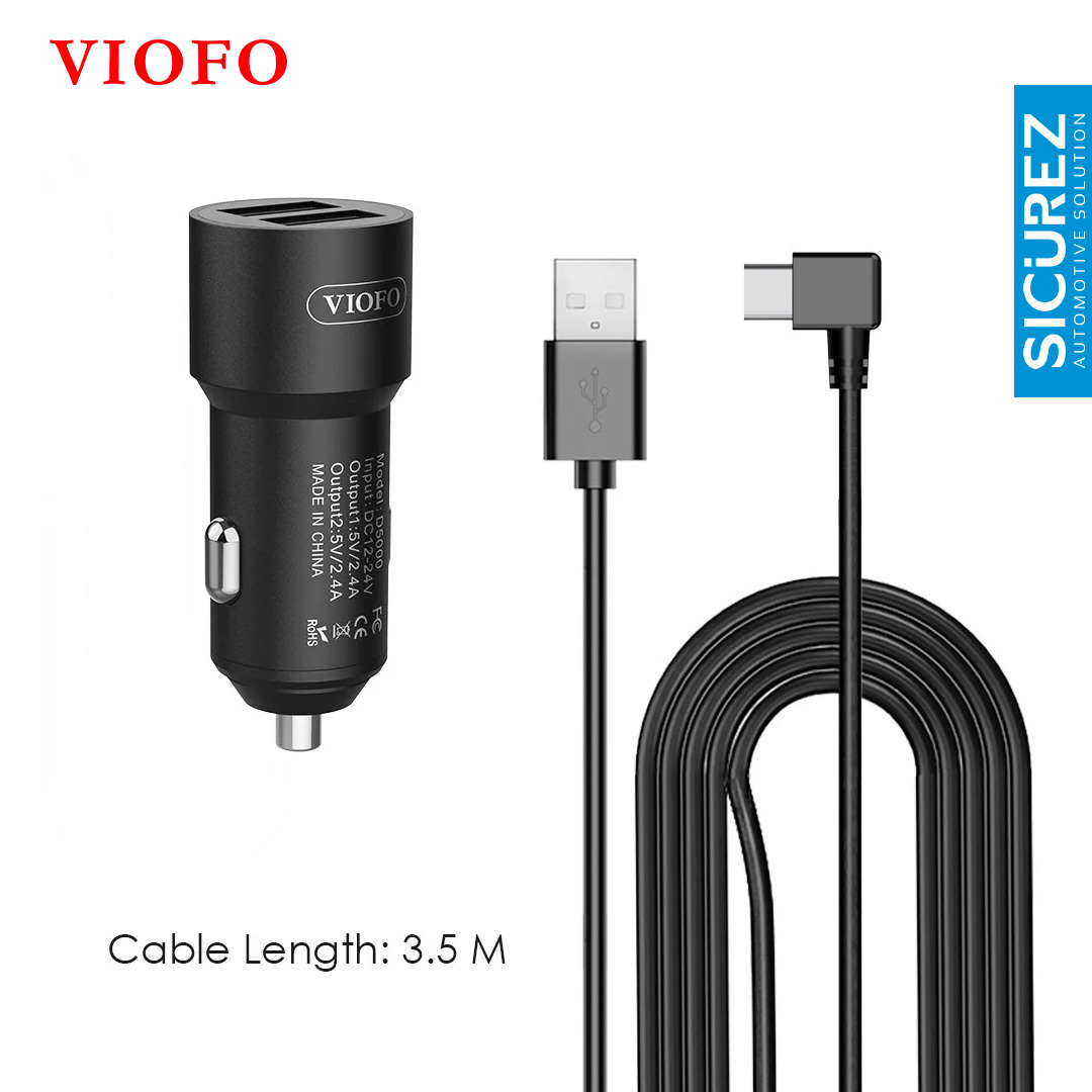 VIOFO Type-C Dual USB Car Charger-6