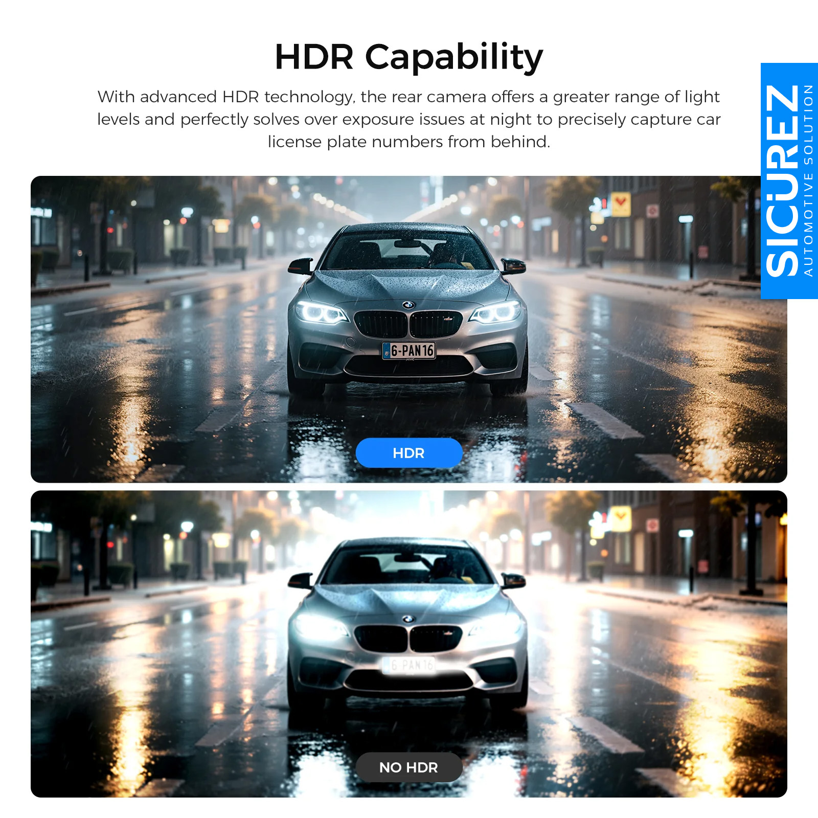 Waterproof rear cam RWC400 -4