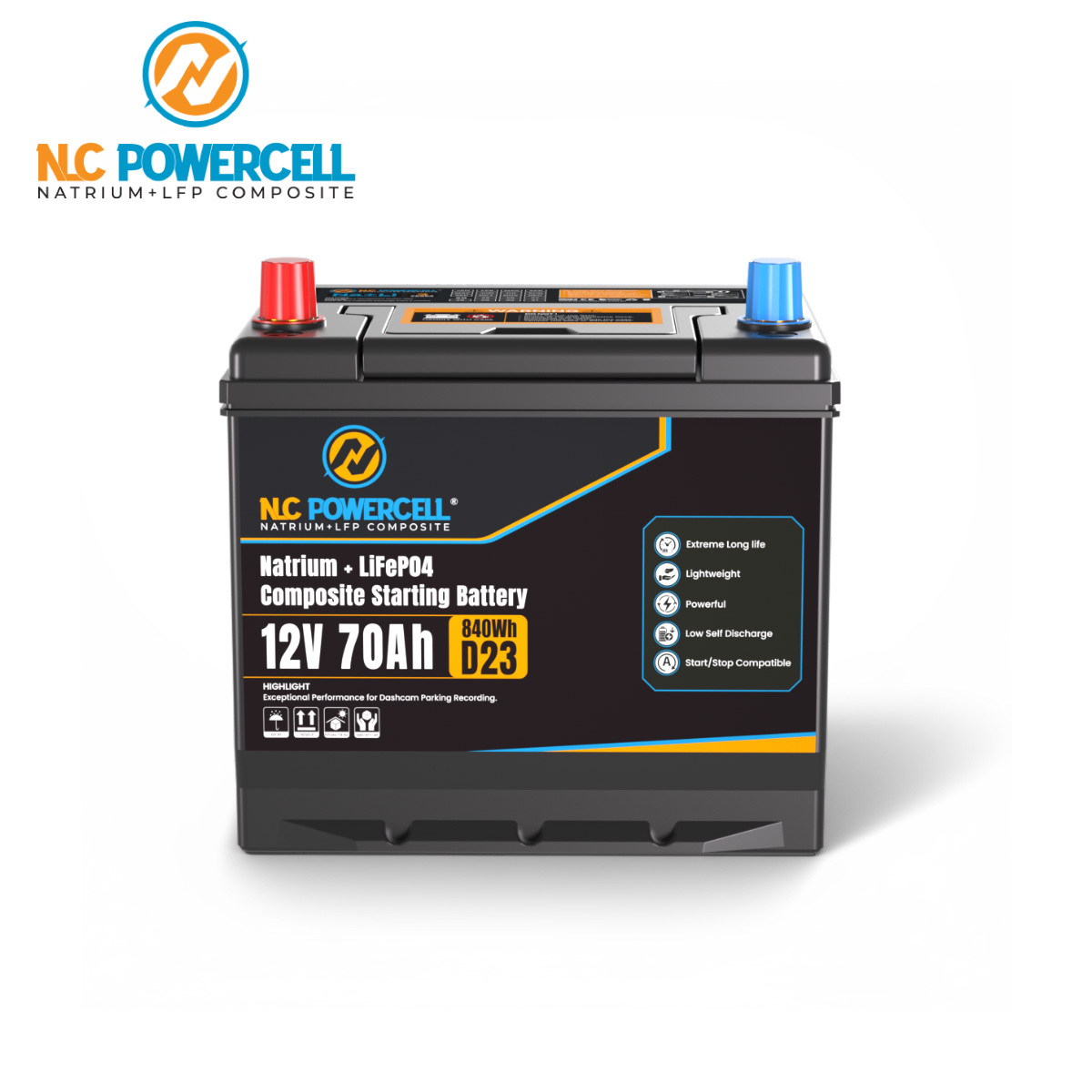 features battery D23-13