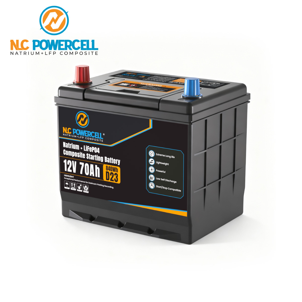 features battery D23-18