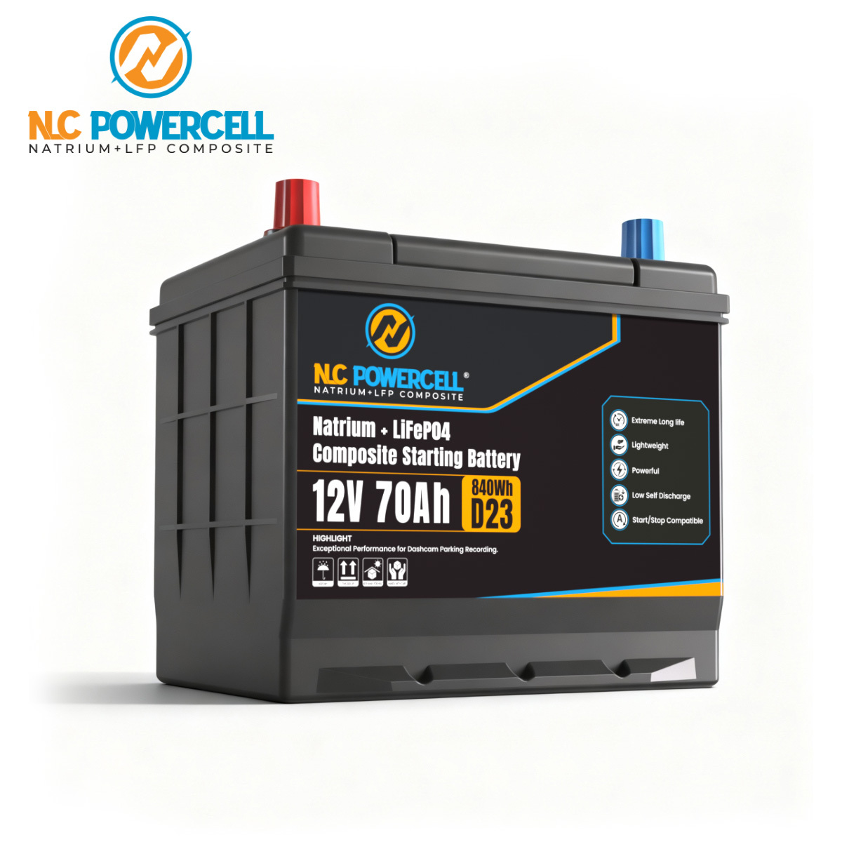 features battery D23-15