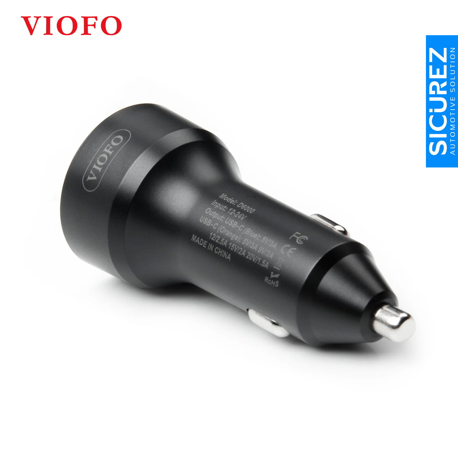 VIOFO D6000 Cigarette Car Charger-2