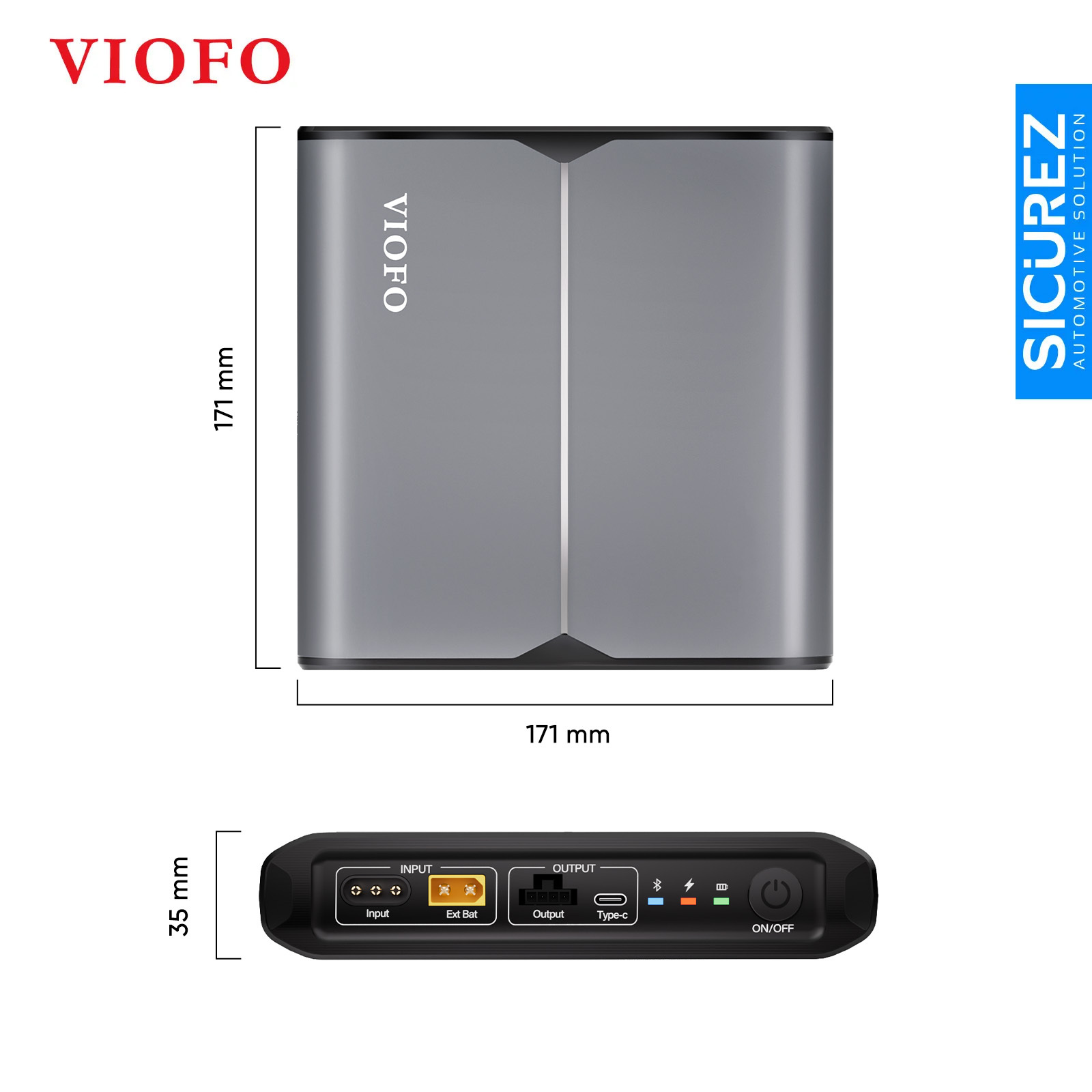 VIOFO BP100 Battery Pack-1