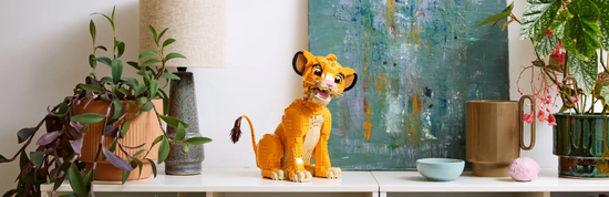 迪士尼系列 辛巴 The Lion King | 自遊玩玩具實驗室-屏東樂高積木專賣店