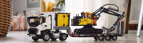 Volvo FMX Truck & EC230 Electric Excavator | 自遊玩玩具實驗室-屏東樂高積木專賣店