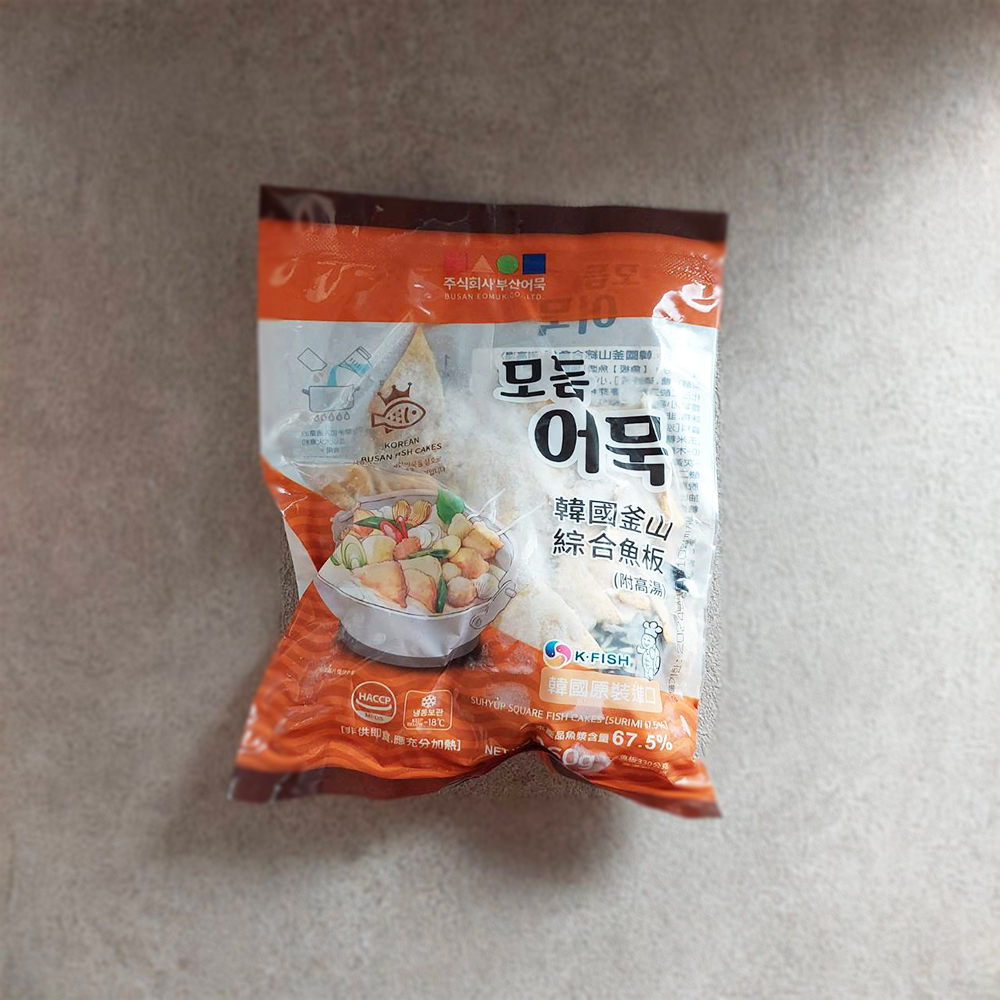 韓式冷凍韓國釜山綜合魚板湯360g