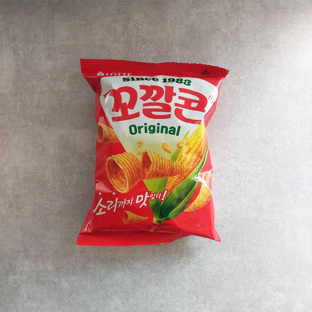 韓國樂天玉米脆角 原味67g