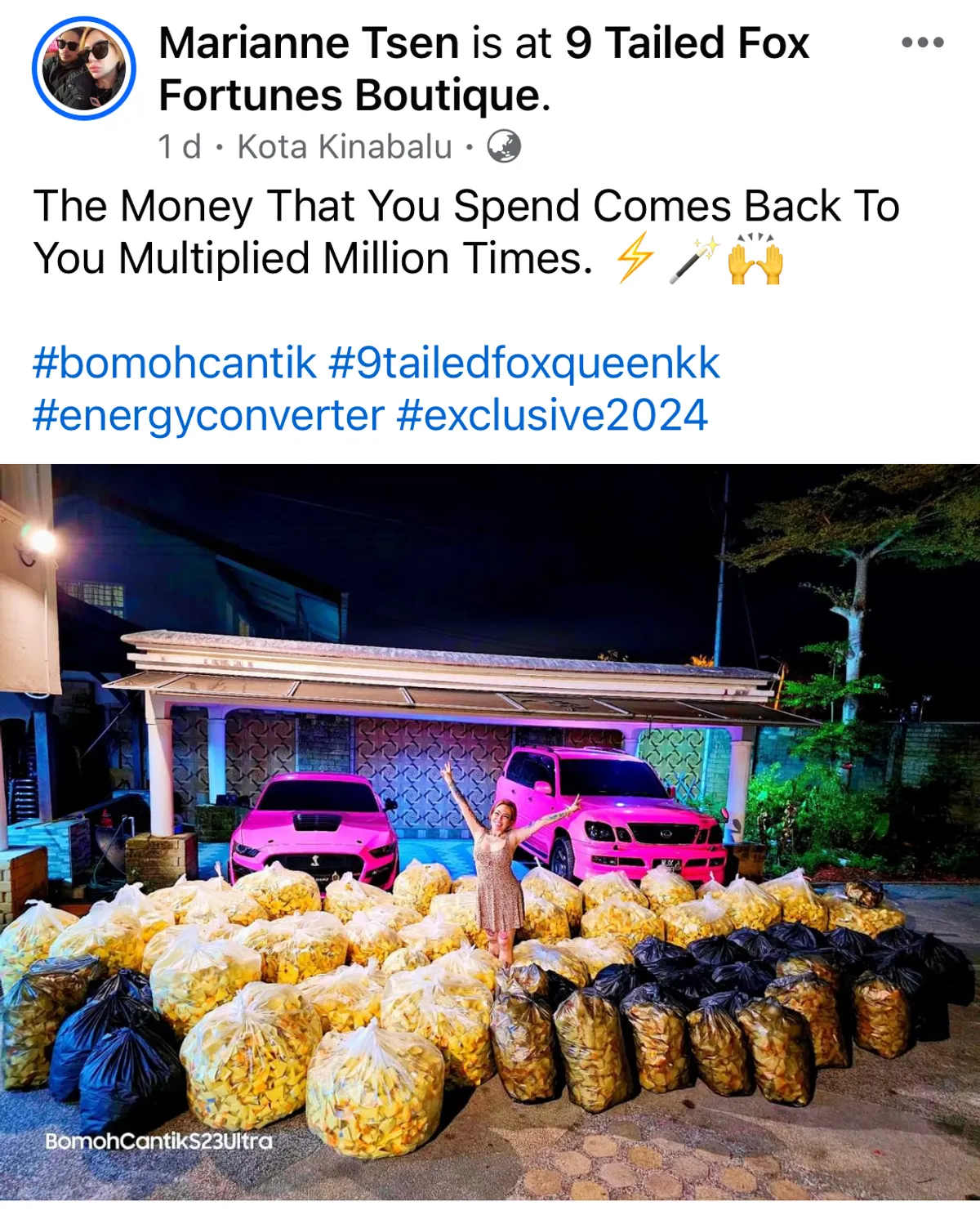 The Money That You Spend Comes Back To You Multiplied Million Times. ⚡️🪄🙌 