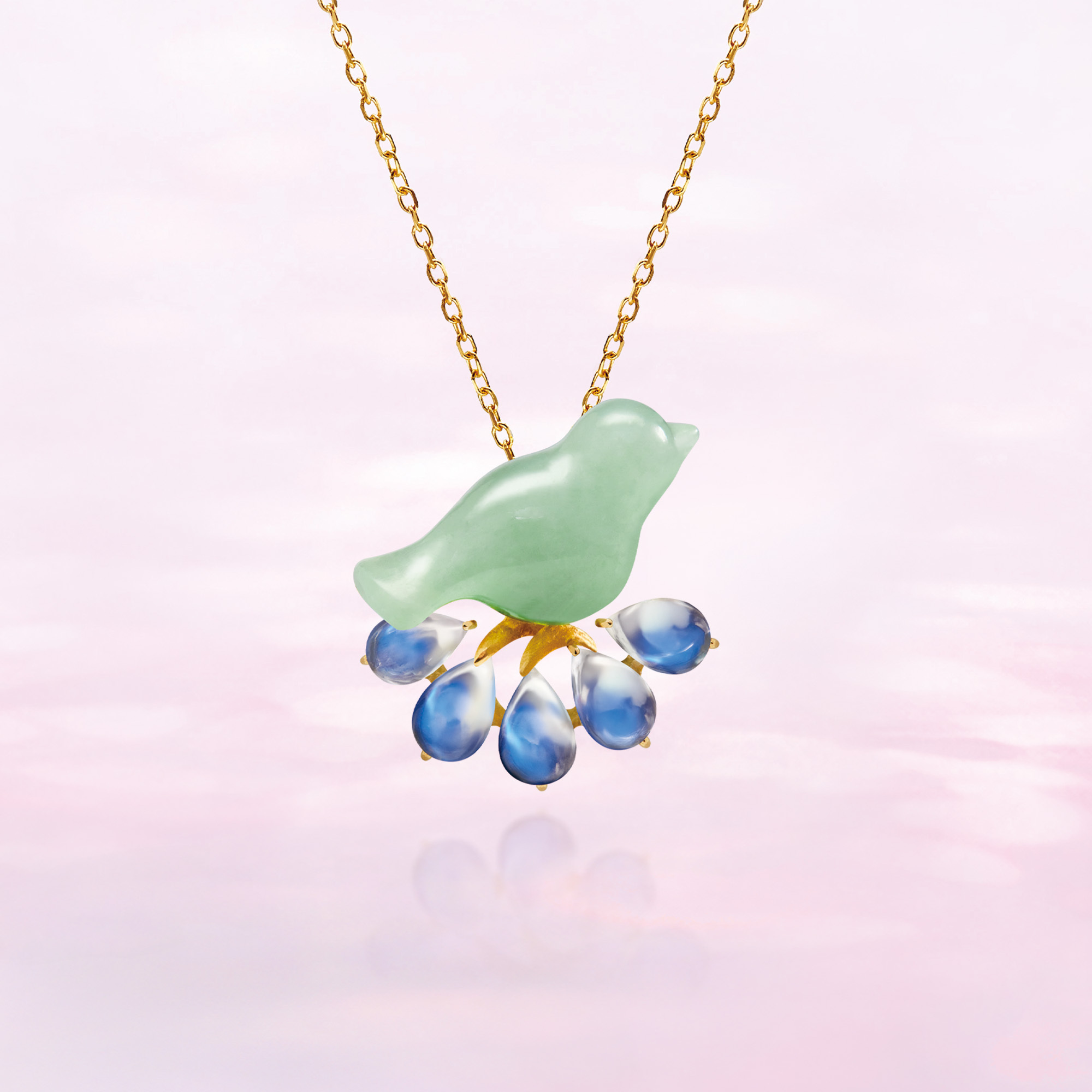 青鳥花雨夜套鍊