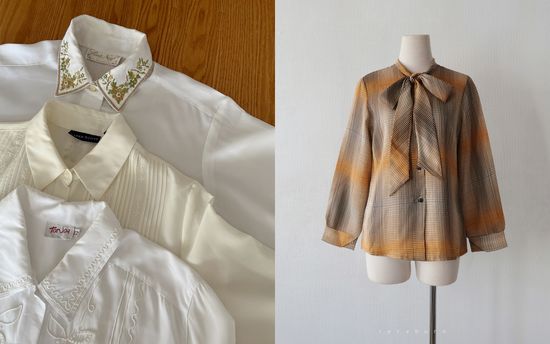 AUTUMN VINTAGE BLOUSE | REreburn ｜ 日系女裝＆古著選物