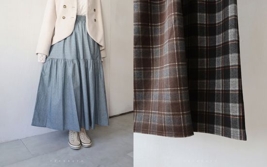 AUTUMN & WINTER SKIRT | REreburn ｜ 日系女裝＆古著選物