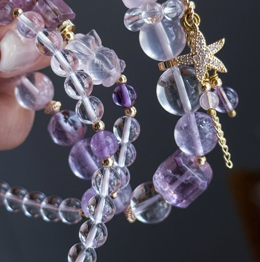 Charzoe.handmade天然水晶手鍊設計 | 白榆星回