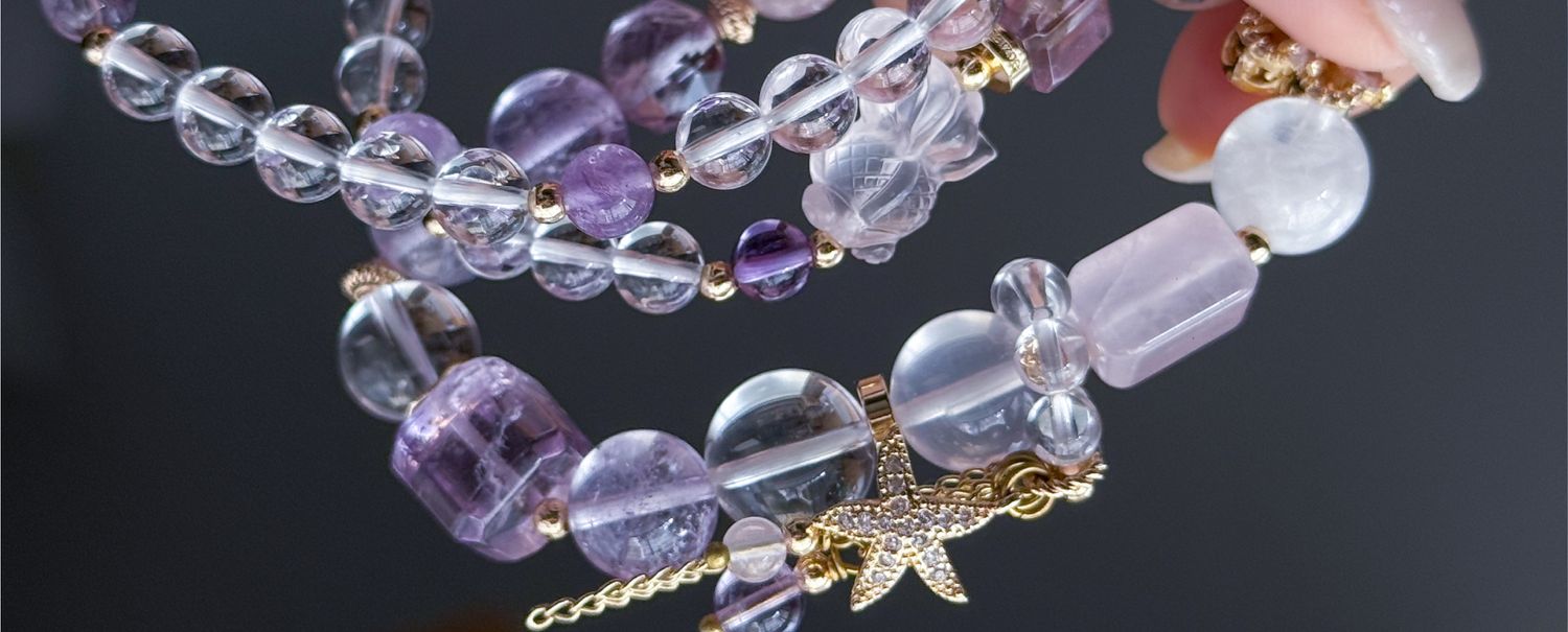 Charzoe.handmade天然水晶手鍊設計 | 白榆星回