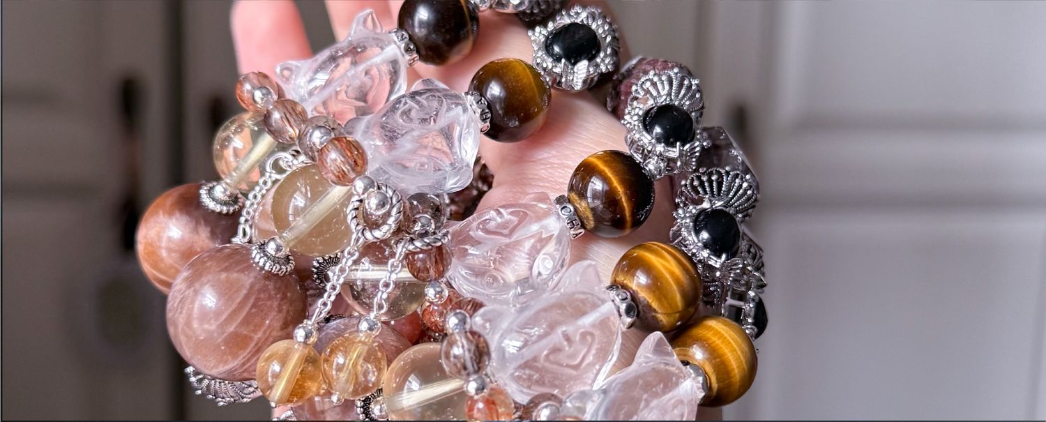 Charzoe.handmade天然水晶手鍊設計 | 𝓢𝓸𝓵𝓴𝓪𝓽𝓽太陽貓