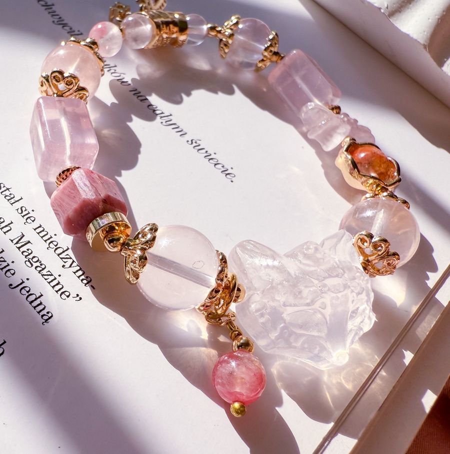Charzoe.handmade天然水晶手鍊設計 | 花想容