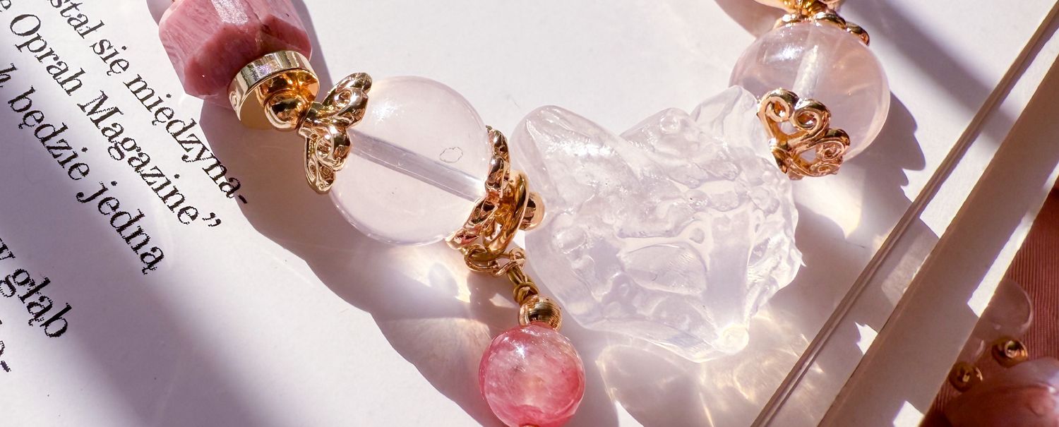 Charzoe.handmade天然水晶手鍊設計 | 花想容