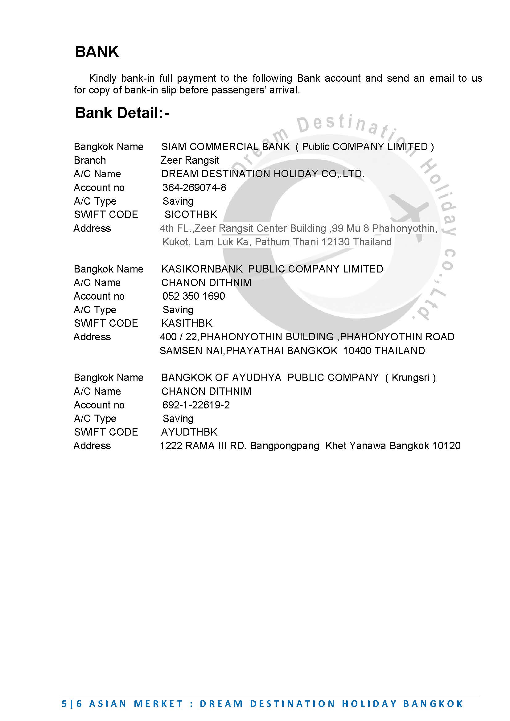 COMPANY PROFILE DREAM DESTINATION HOLIDAY BANGKOK_Page_5