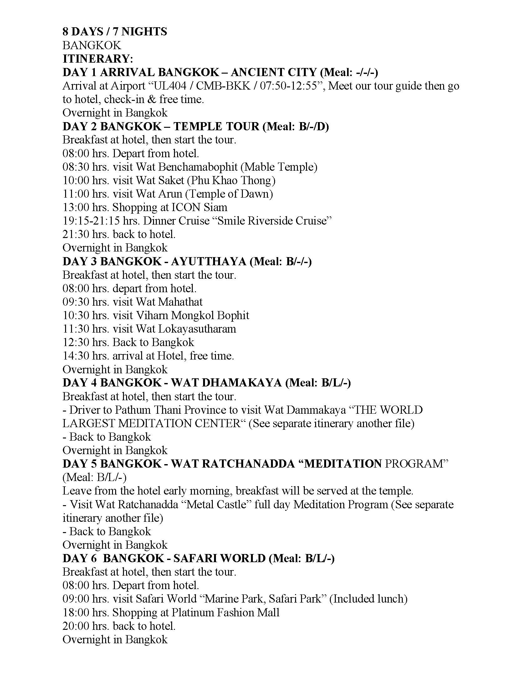 Shanthi Travel 8 DAYS puls Dhamakaya temple _Page_1