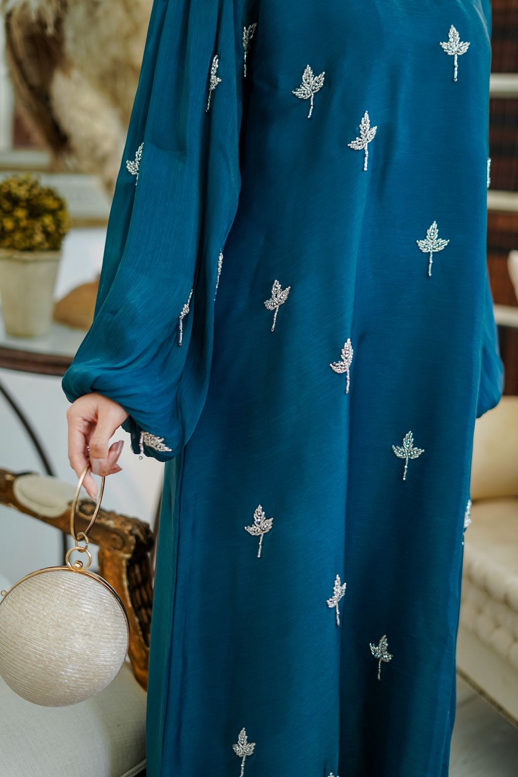 Cleo Teal Blue