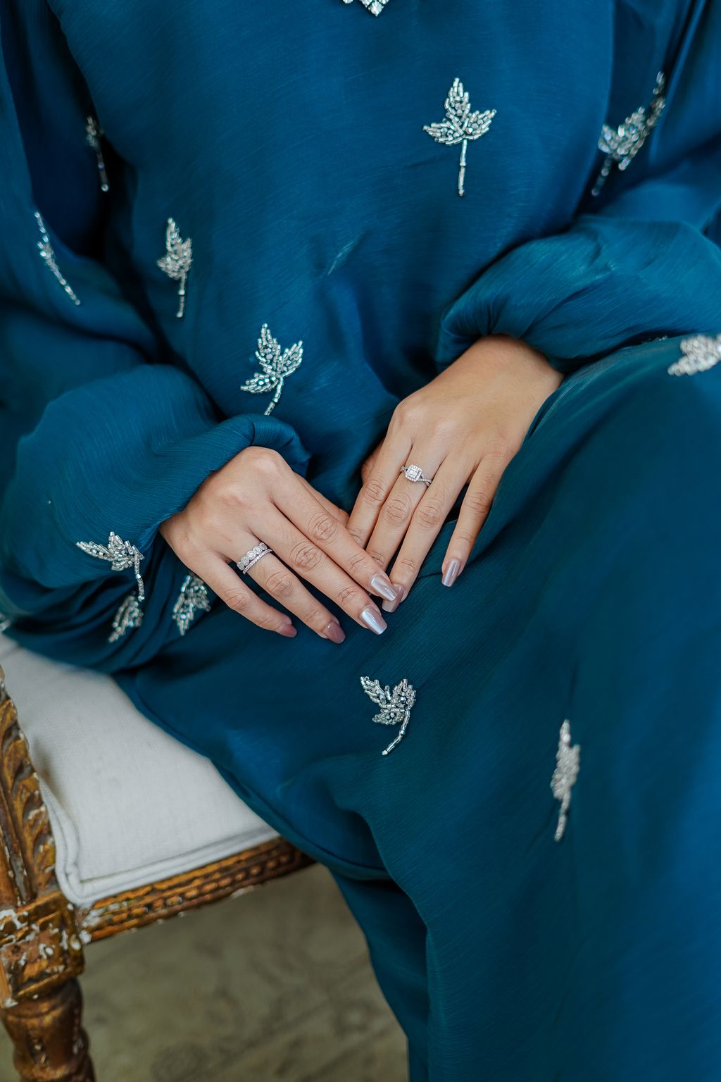 Cleo Teal Blue
