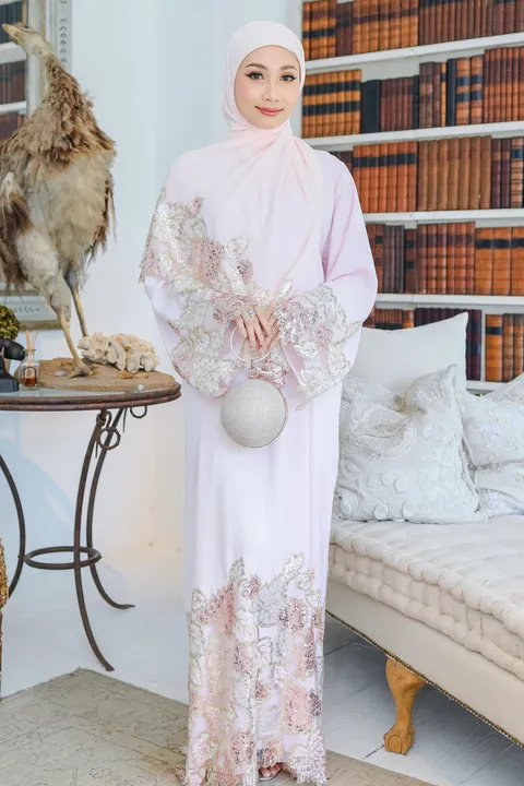 Stella Abaya Soft Pink