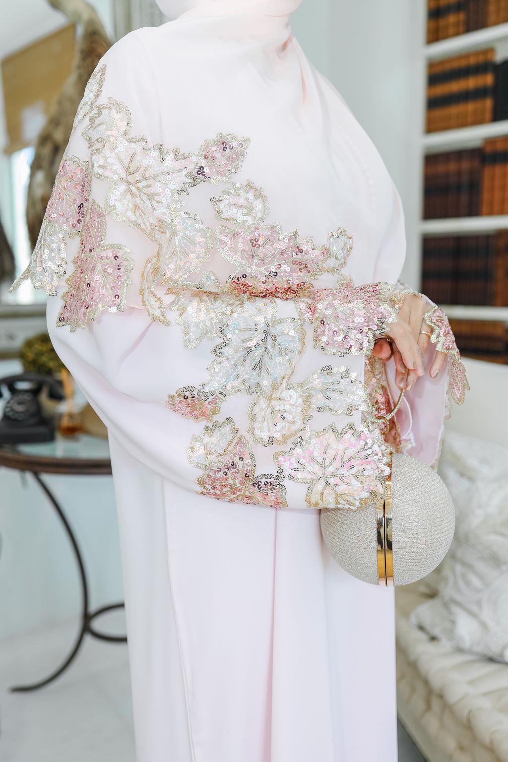 Stella Abaya Soft Pink