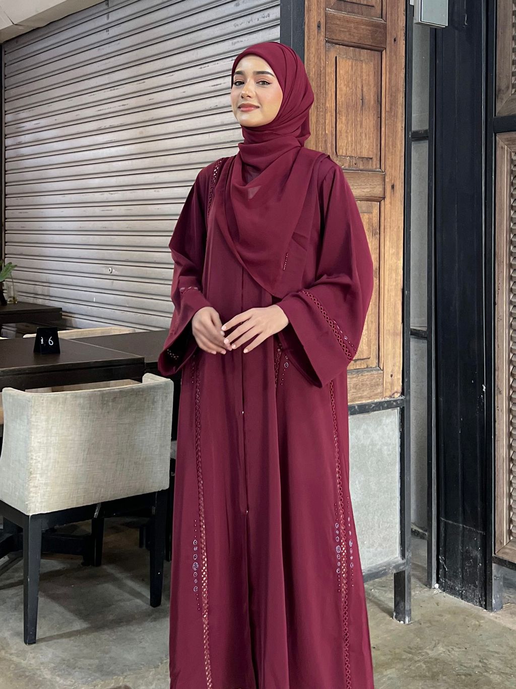 Maysa Burgundy